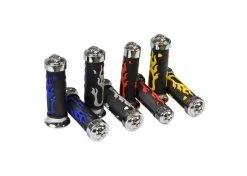 Buy 🧨 Mon Ster Universal Scooter Handlebar Grip Set With Skull & Flames 👍